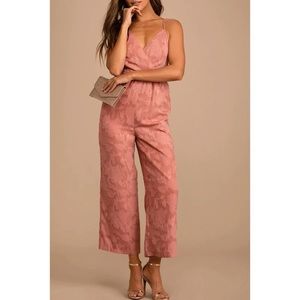Lulu’s pink jumpsuit. Worn one time. No alterations. Super comfortable!